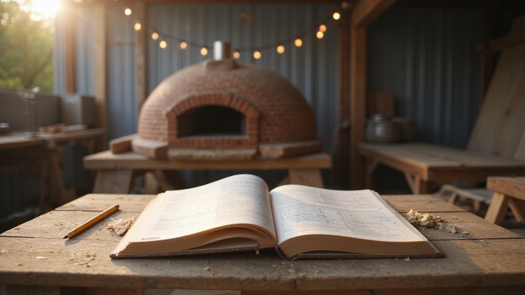 building a wood fired oven