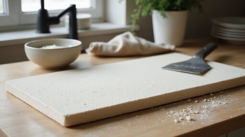 clean pizza stone properly