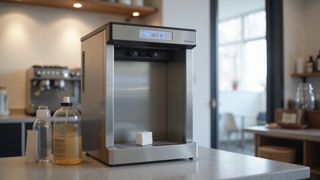 cleaning commercial ice machines