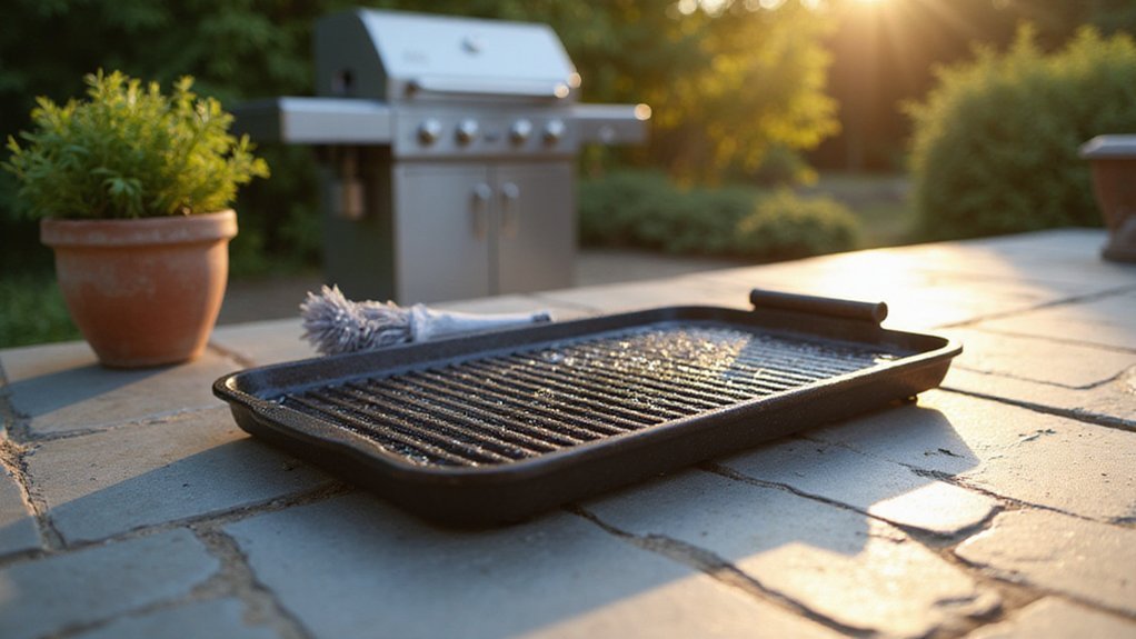 cleaning weber grill grates