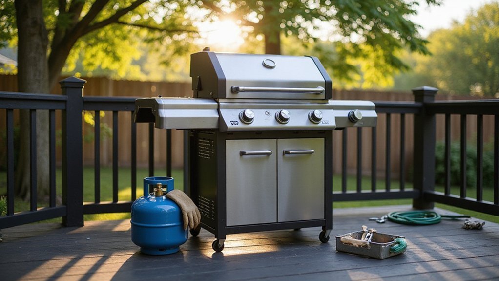 connecting propane safely