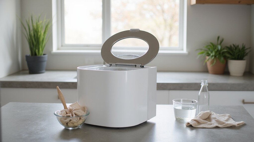 countertop ice maker cleaning