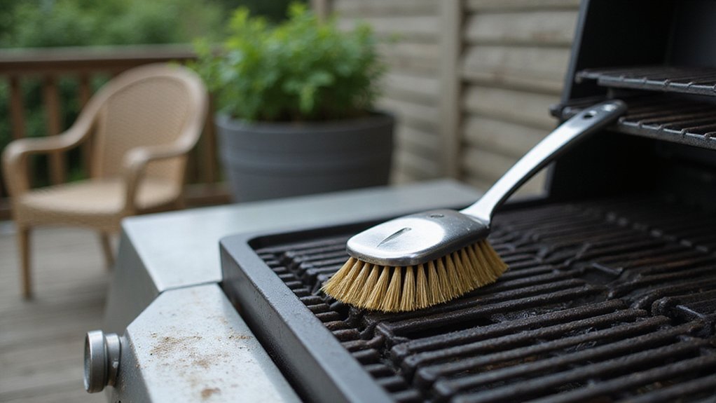 easy grill grate cleaning