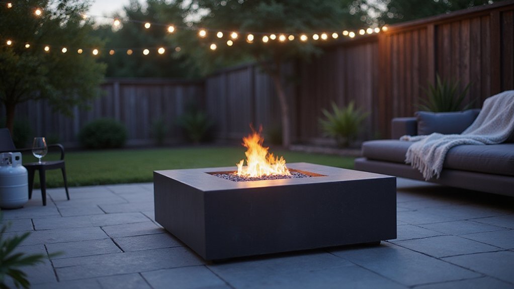 gas vs propane fire pits