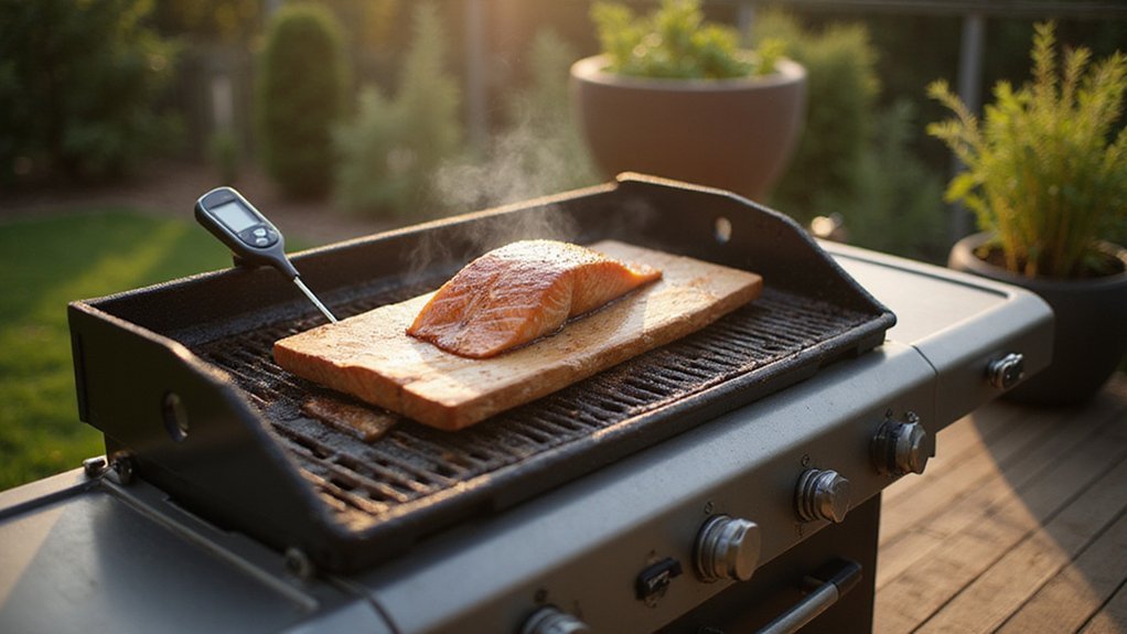 grill salmon with precision