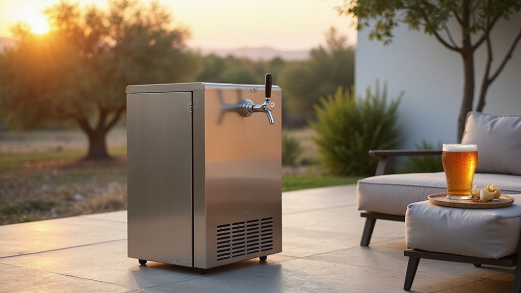 kegerator weight variations