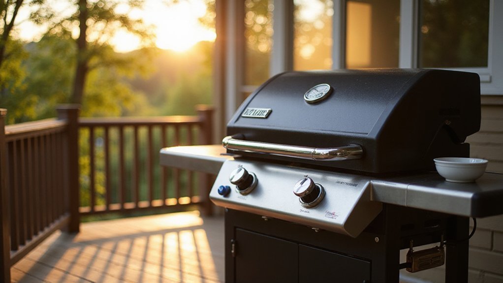 lighting a weber gas grill