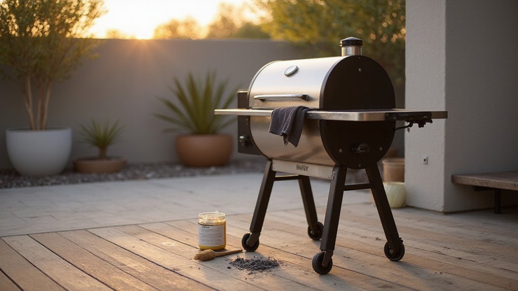 pellet grill cleaning instructions