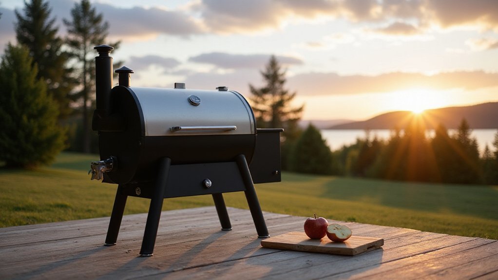 portable heated cooking device