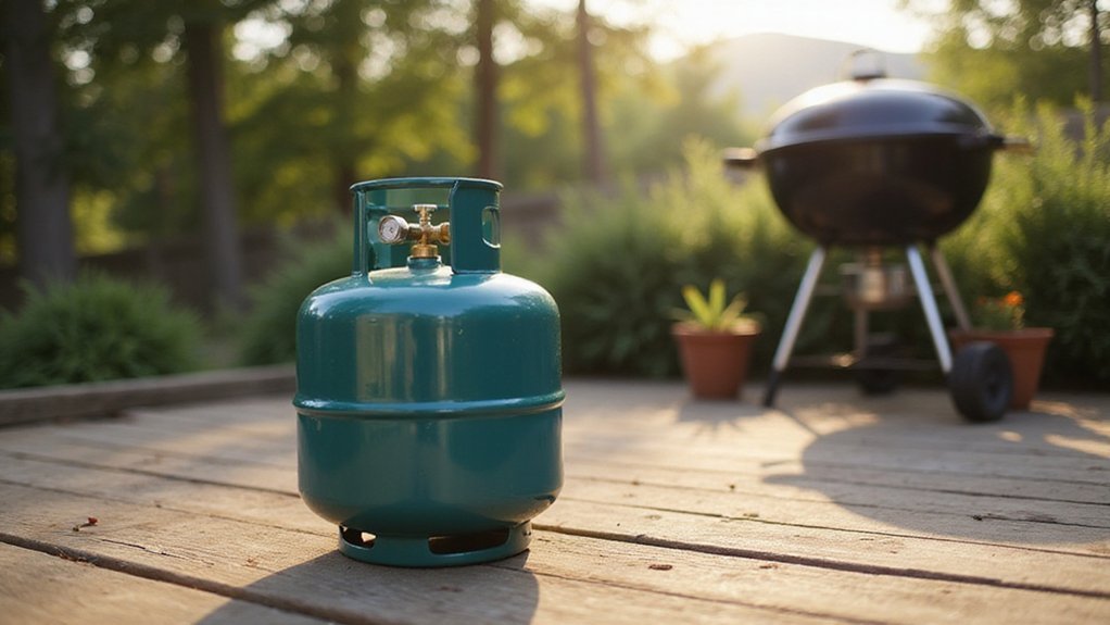 propane tank volume sizes