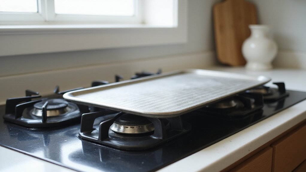 quick gas stove grate cleaning