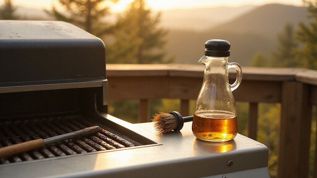 season and maintain grates