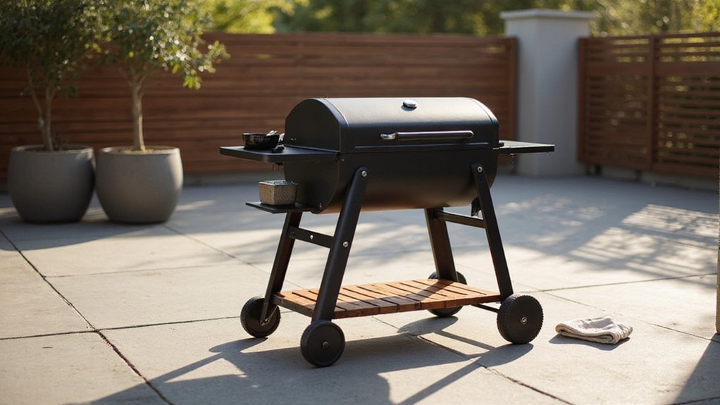 top rolling grill carts