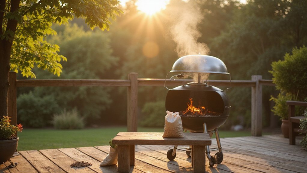 using pellets in grills