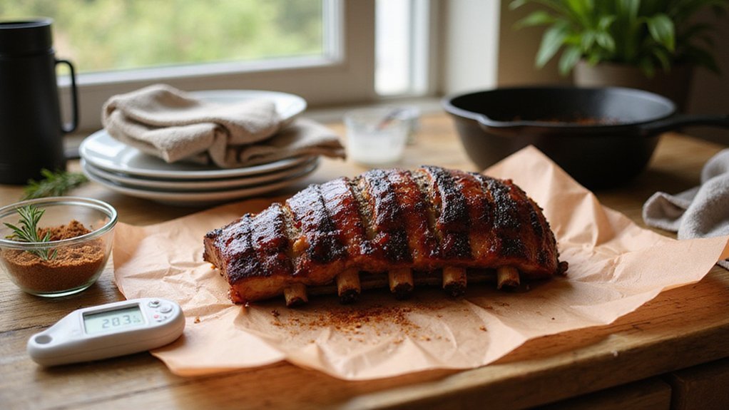 wrapping ribs perfectly